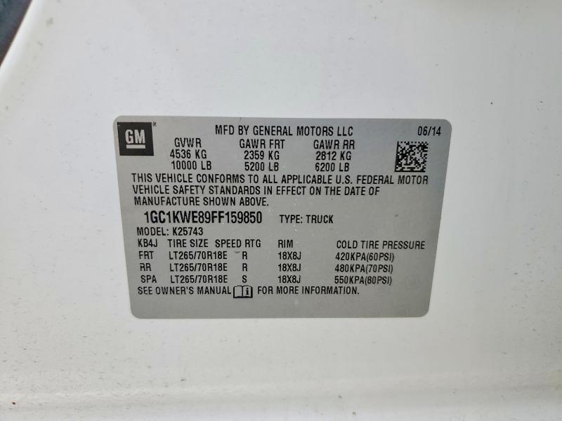 2015 Chevrolet Silverado K2500 Heavy Duty LTZ