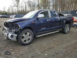 Salvage trucks for sale at Waldorf, MD auction: 2008 Toyota Tundra Grade