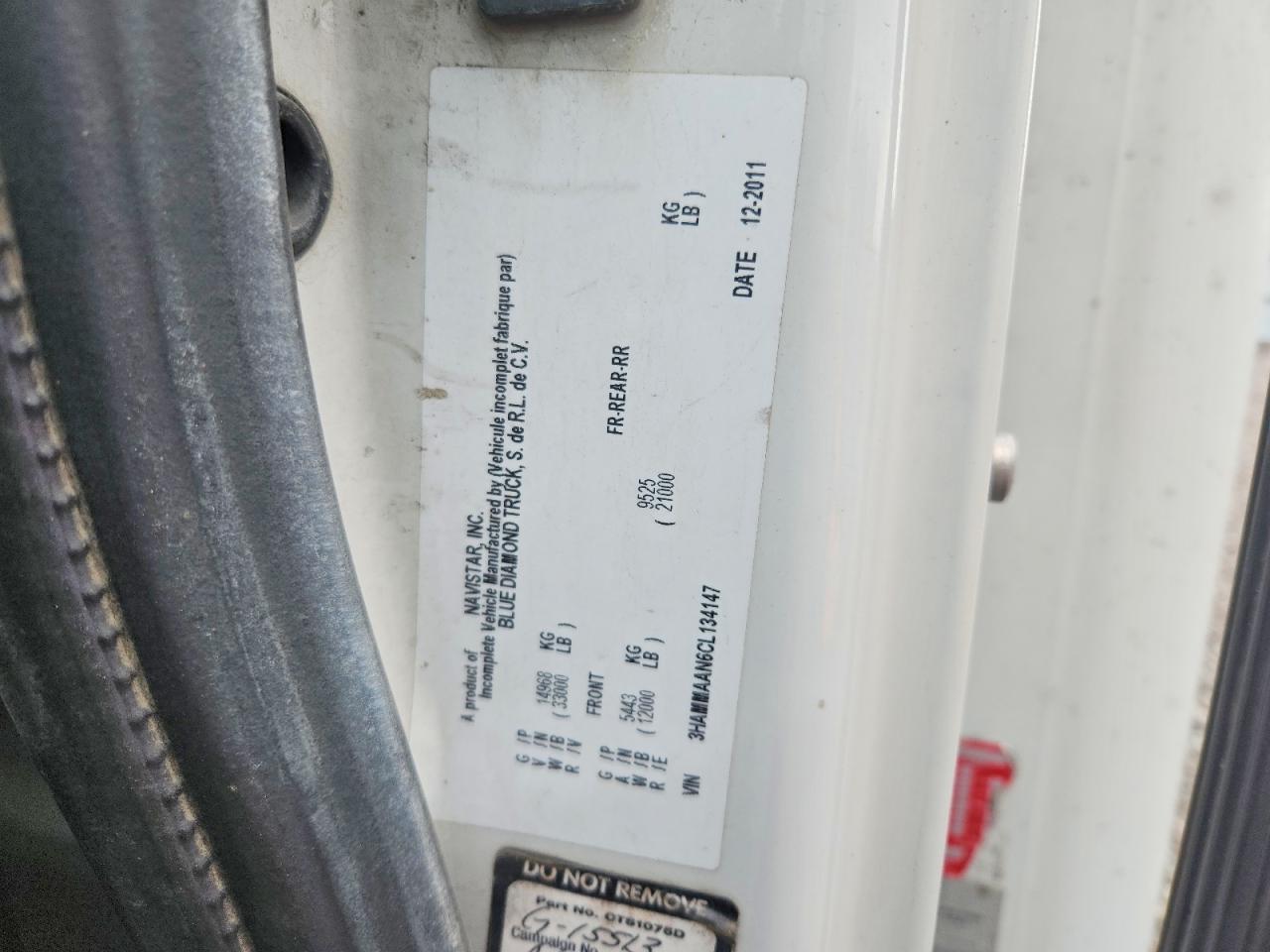 2012 International 4300 Delivery Truck