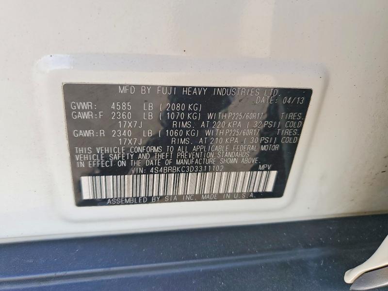 2013 Subaru Outback 2.5i Limited