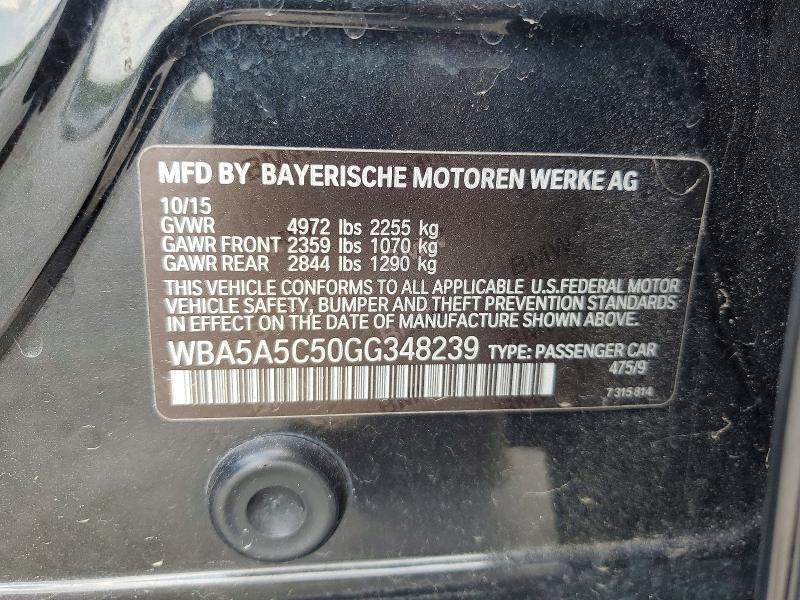 2016 BMW 528 i
