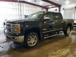 Salvage cars for sale from Copart Avon, MN: 2014 Chevrolet Silverado K1500 High Country