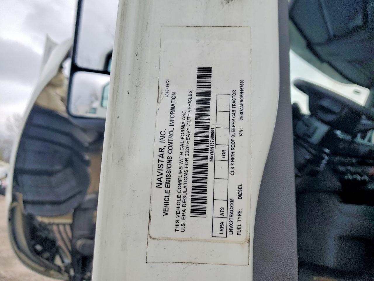 2021 International LT625-Semi Truck