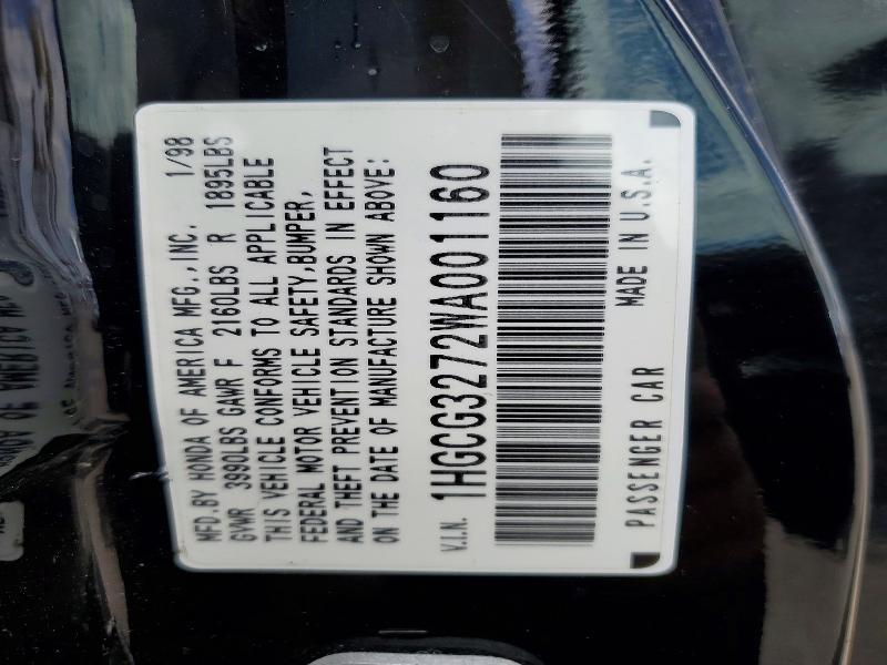 1998 Honda Accord ex