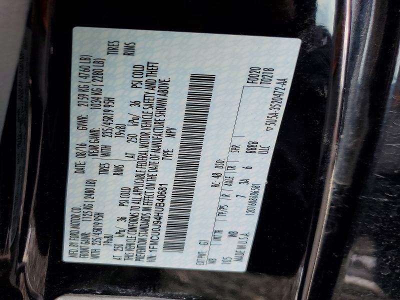 2017 Ford Escape Titanium