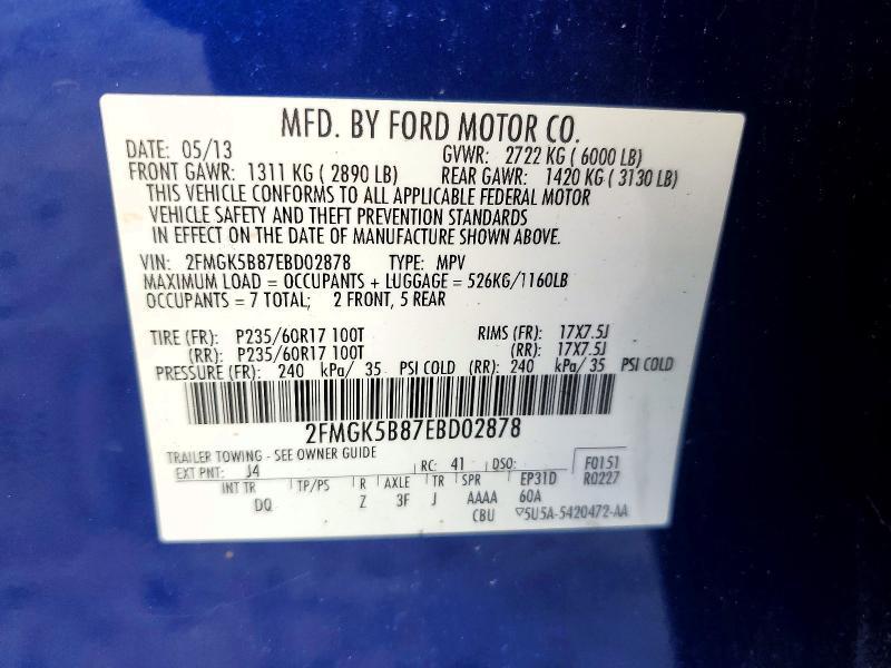 2014 Ford Flex se