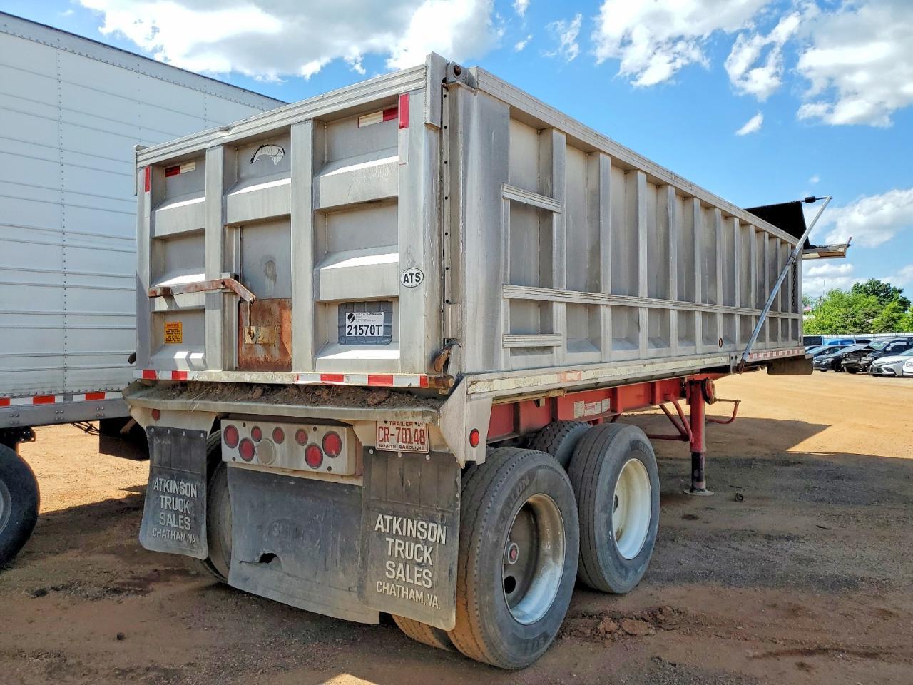 2002 Summit END Dump Trailer