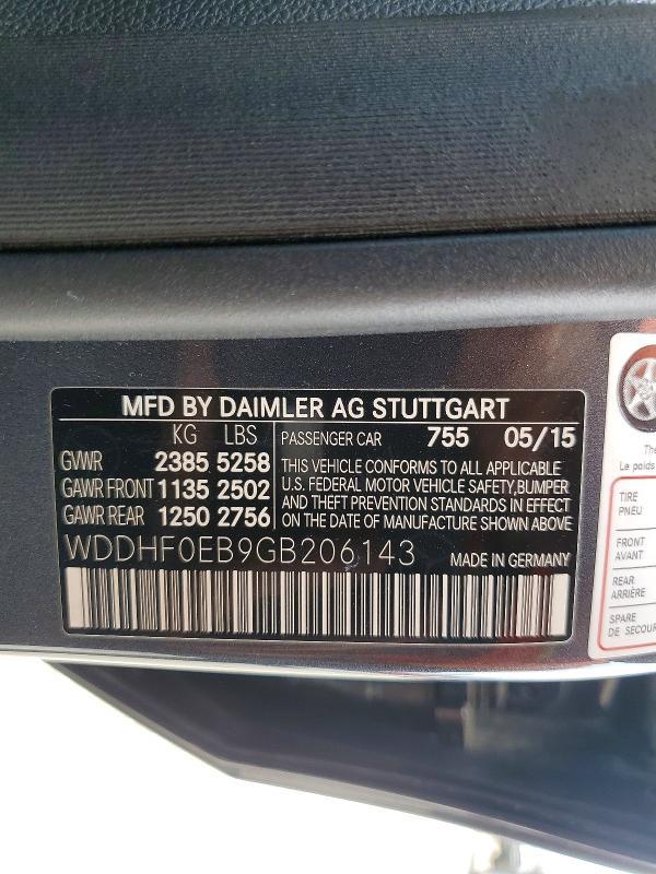 2016 Mercedes-Benz E 250 Bluetec