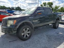 Salvage trucks for sale at Riverview, FL auction: 2012 Ford F150 Supercrew