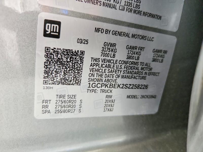 2025 Chevrolet Silverado K1500 Custom