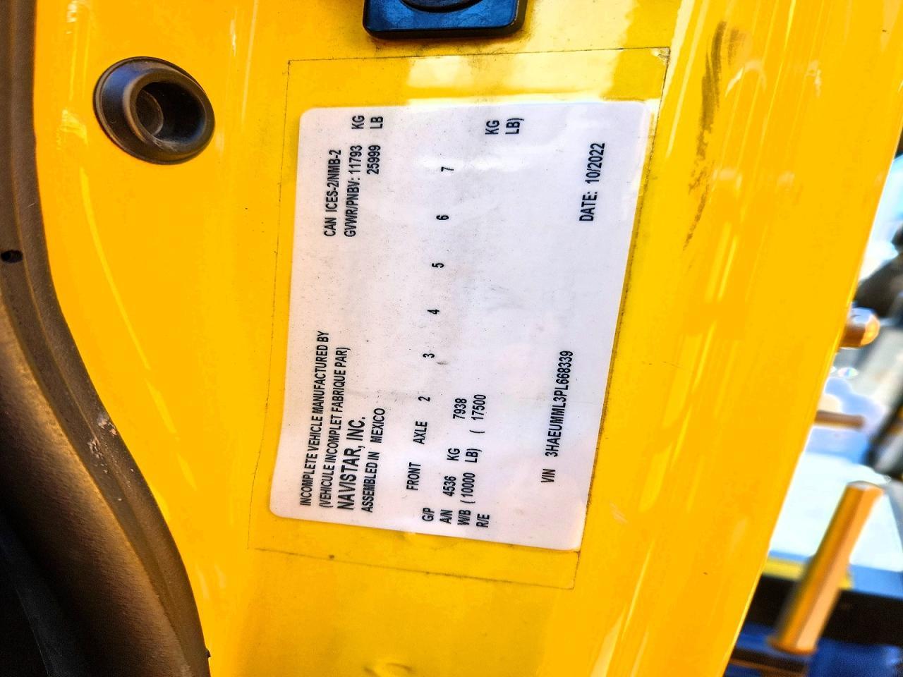 2023 International MV607 Car Hauler Truck