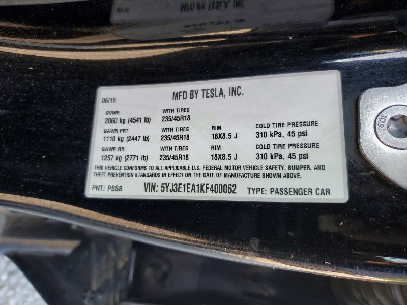 2019 Tesla Model 3