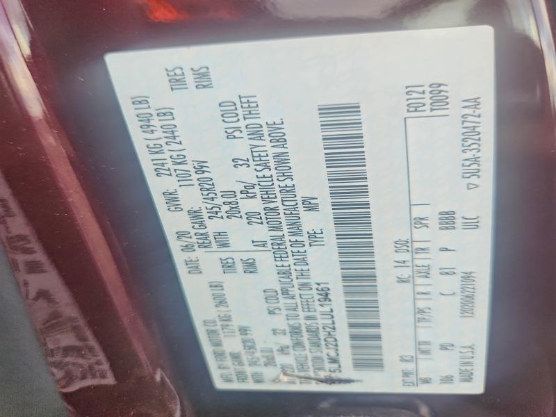 2020 Lincoln Corsair Reserve