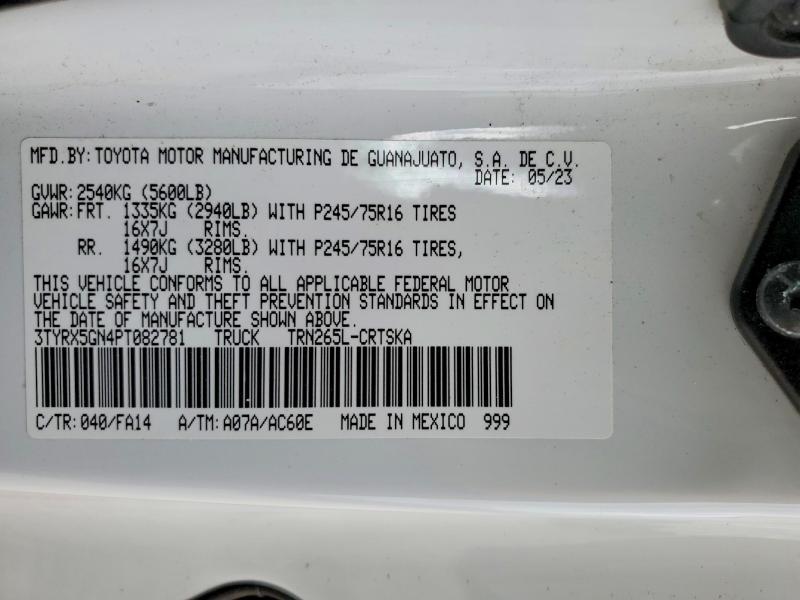 2023 Toyota Tacoma sr