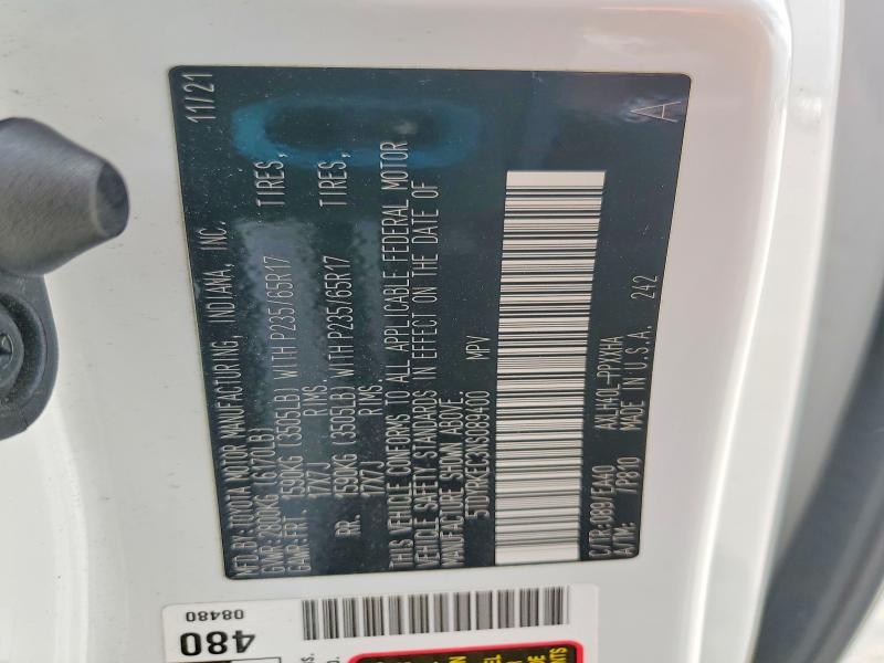 2022 Toyota Sienna xle