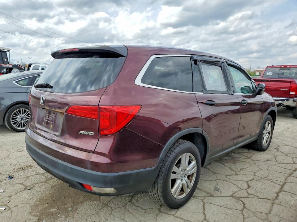 2016 Honda Pilot lx