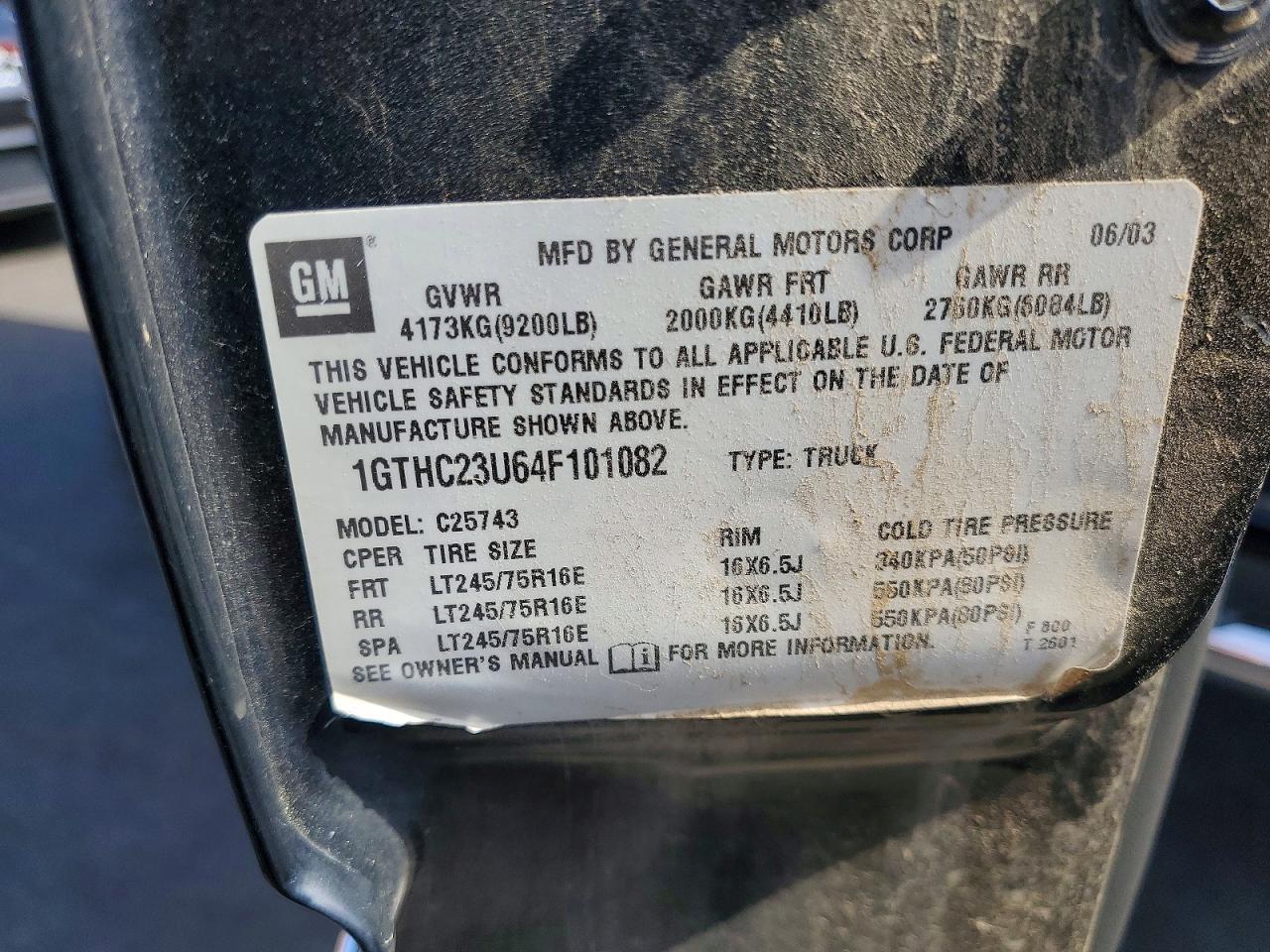 2004 GMC Sierra C2500 Heavy Duty