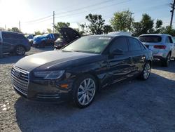 Audi salvage cars for sale: 2017 Audi A4 Premium