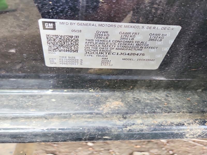 2018 Chevrolet Silverado K1500 High Country