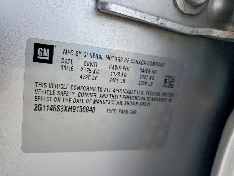 2017 Chevrolet Impala Premier