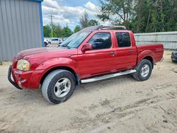 Salvage trucks for sale at Midway, FL auction: 2001 Nissan Frontier XE