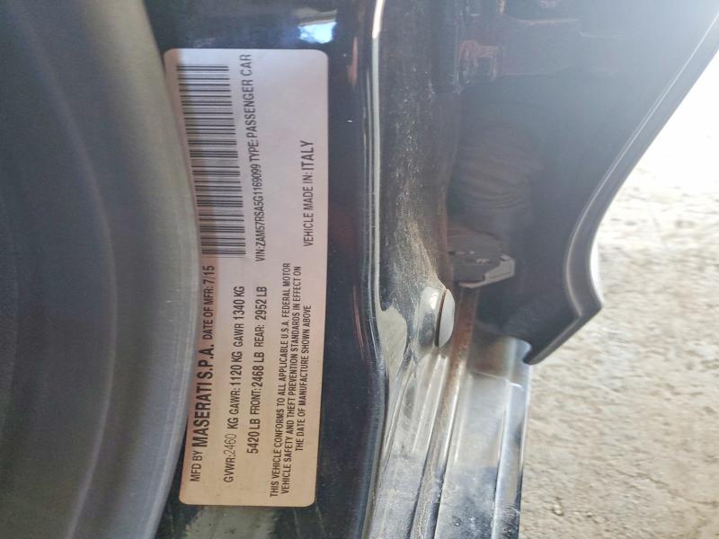 2016 Maserati Ghibli s