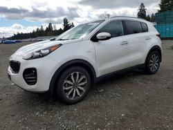 KIA salvage cars for sale: 2017 KIA Sportage ex
