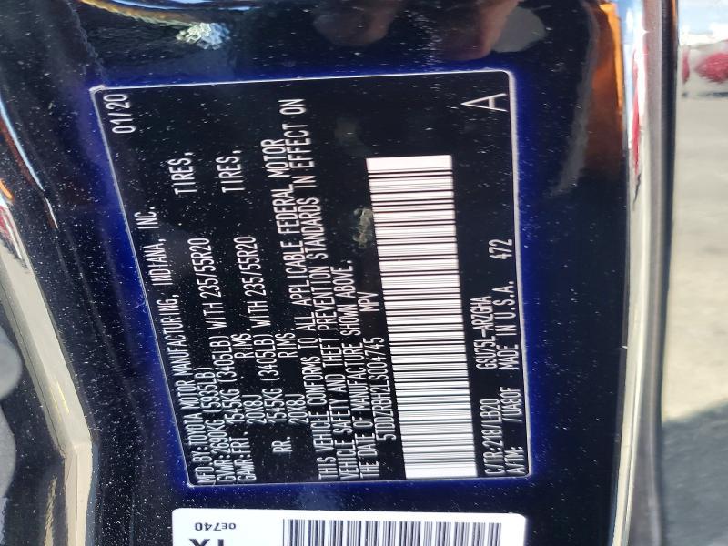 2020 Toyota Highlander Limited