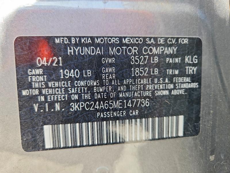 2021 Hyundai Accent SE