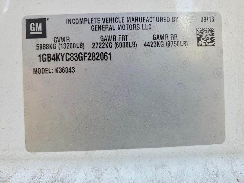 2016 Chevrolet Silverado K3500