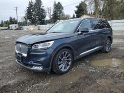 Lincoln salvage cars for sale: 2021 Lincoln Aviator Reserve