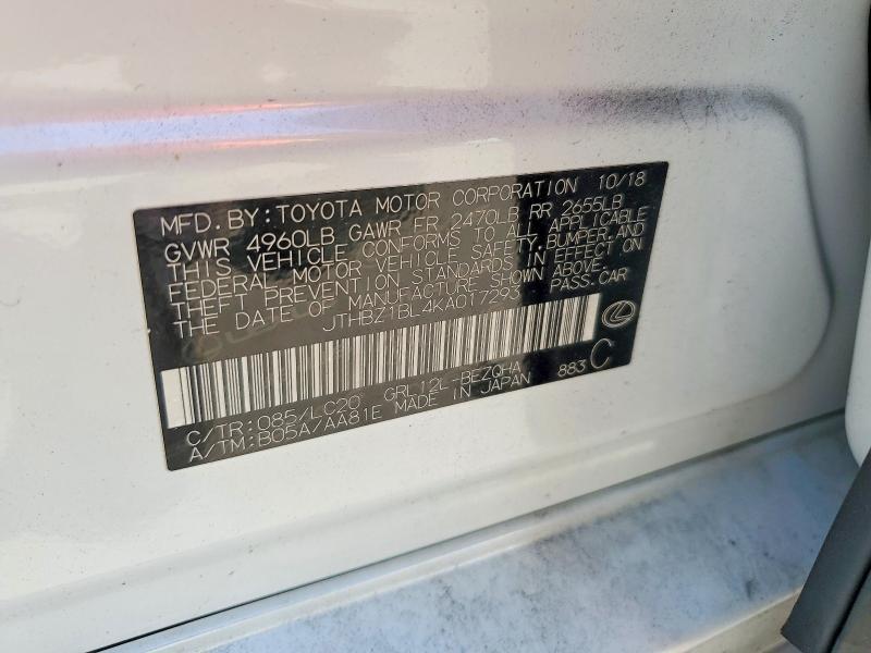 2019 Lexus Gs 350 Base