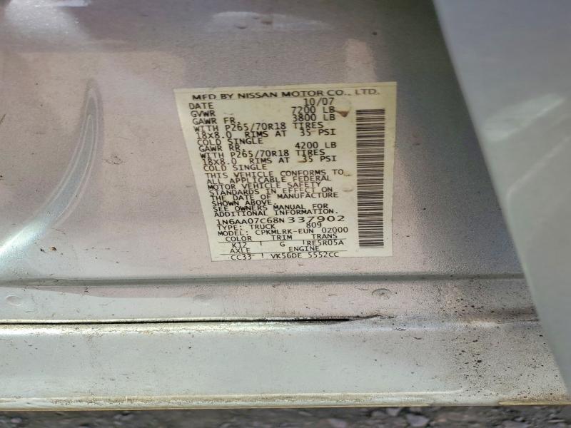 2008 Nissan Titan xe