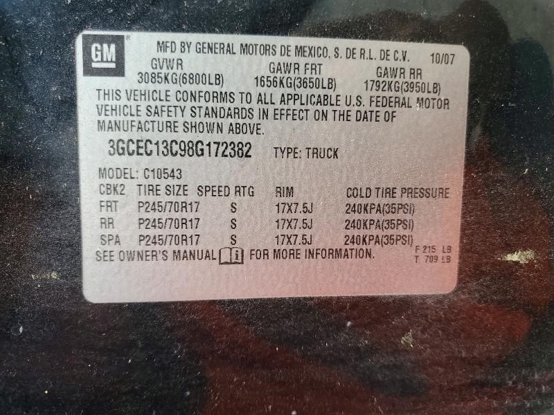 2008 Chevrolet Silverado C1500