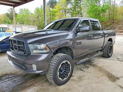 Salvage trucks for sale at Hueytown, AL auction: 2016 Dodge RAM 1500 Sport
