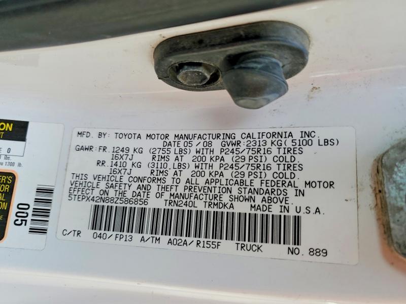 2008 Toyota Tacoma Base