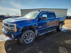 Salvage cars for sale from Copart Rocky View County, AB: 2017 Chevrolet Silverado K1500 High Country