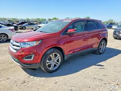 Ford salvage cars for sale: 2017 Ford Edge Titanium