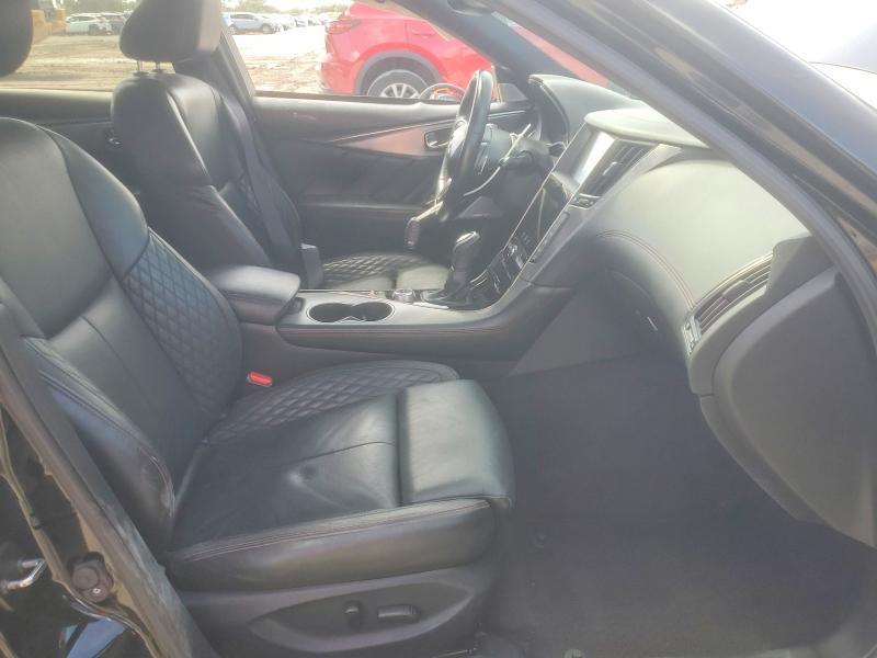 2018 Infiniti Q50 red Sport 400