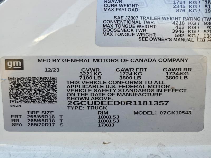 2024 Chevrolet Silverado K1500 RST