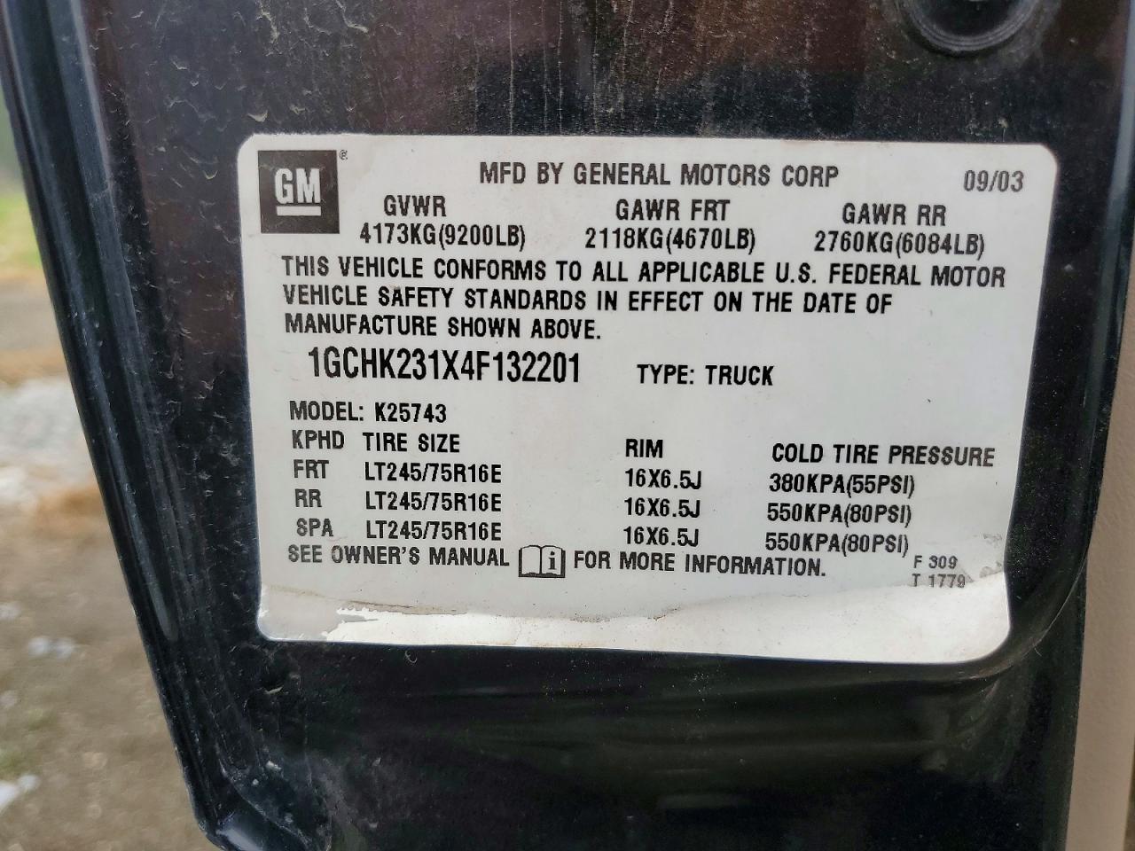2004 Chevrolet Silverado K2500 Heavy Duty