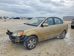 2011 KIA Rio lx en venta en Taylor, TX