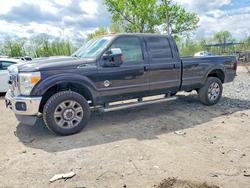 Salvage trucks for sale at Baltimore, MD auction: 2013 Ford F350 Super Duty