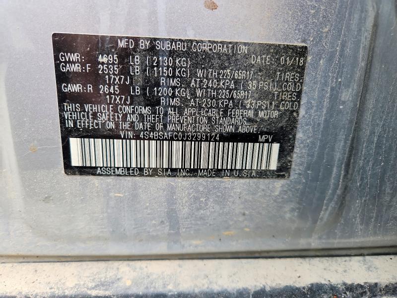 2018 Subaru Outback 2.5i Premium