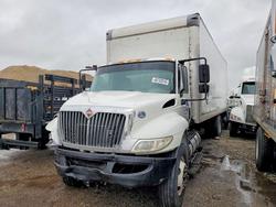 Salvage trucks for sale at Elgin, IL auction: 2017 International 4300 BOX Truck
