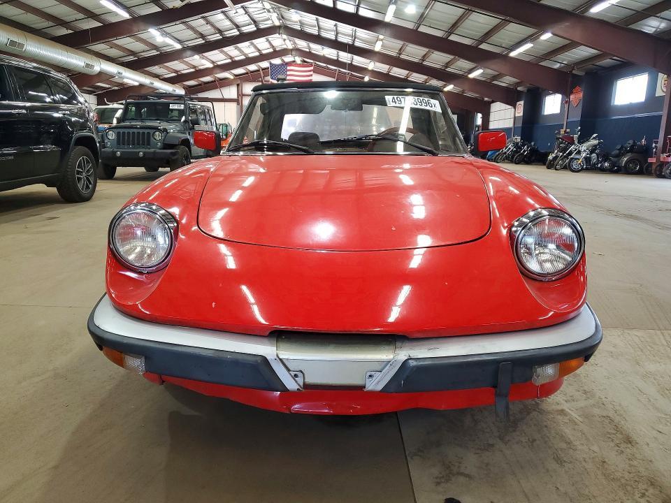 1983 Alfa Romeo Veloce 2000 Spider