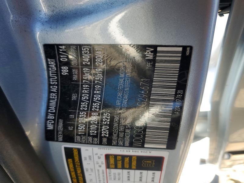 2014 Mercedes-Benz Glk 350