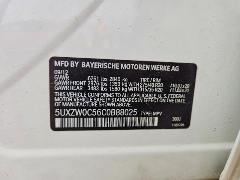 2012 BMW X5 Xdrive35d