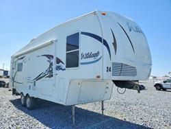 Salvage cars for sale from Copart Fresno, CA: 2008 Wildcat 2008 Forest River Wildcat Camper