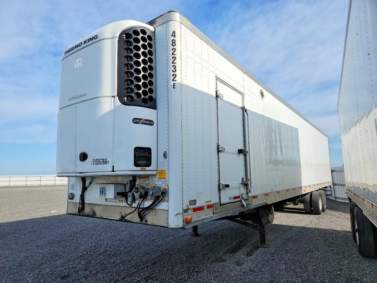 2015 Utility VS2RA Refrigerated Van Trailer